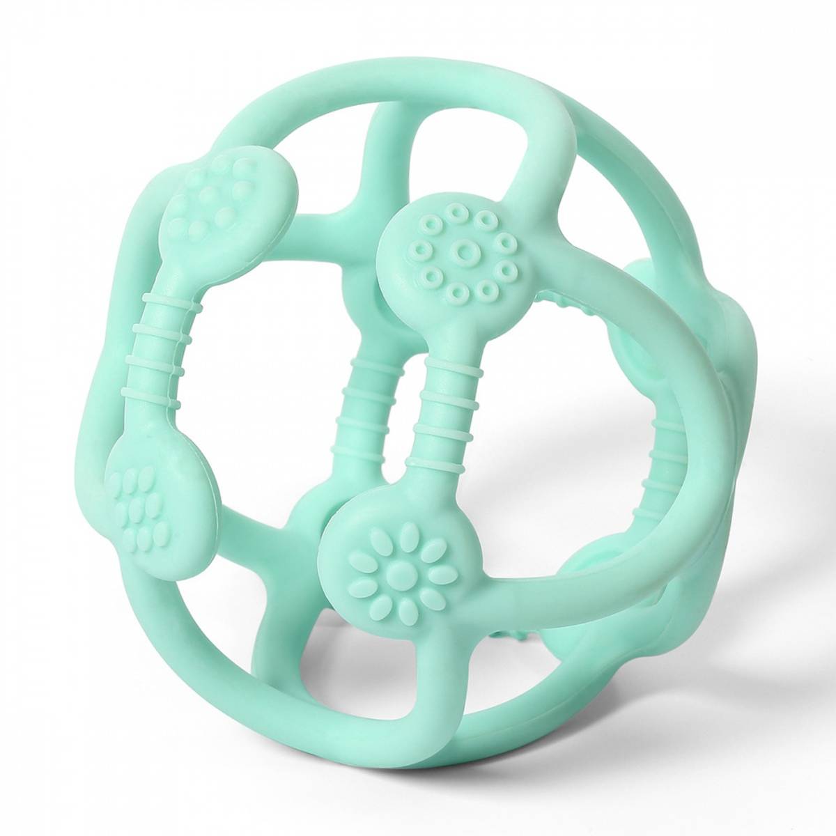 Babyono | Silikon Gripe og Biteleke | Mint