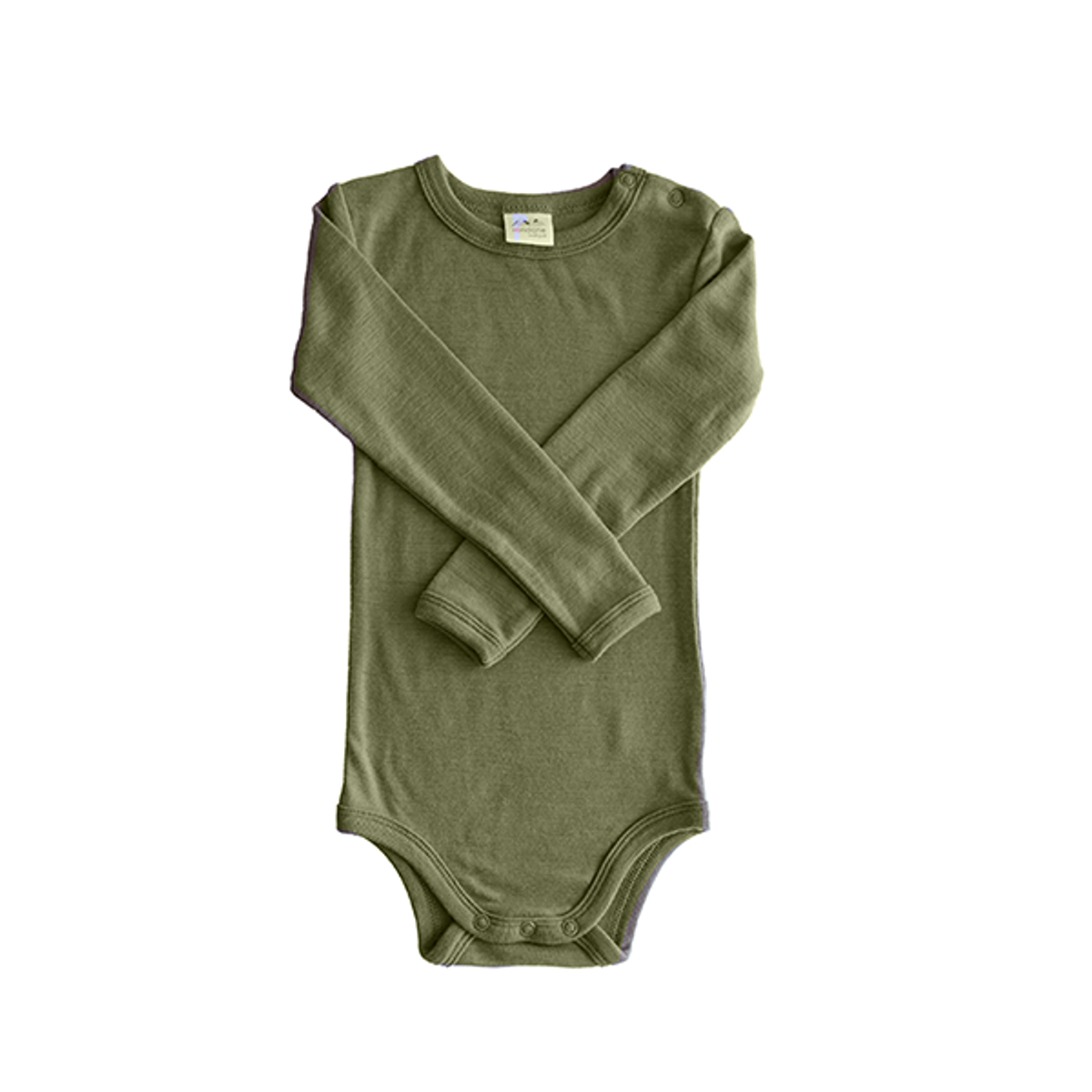 Rondane | Body | Langermet | Ull | Moss Green