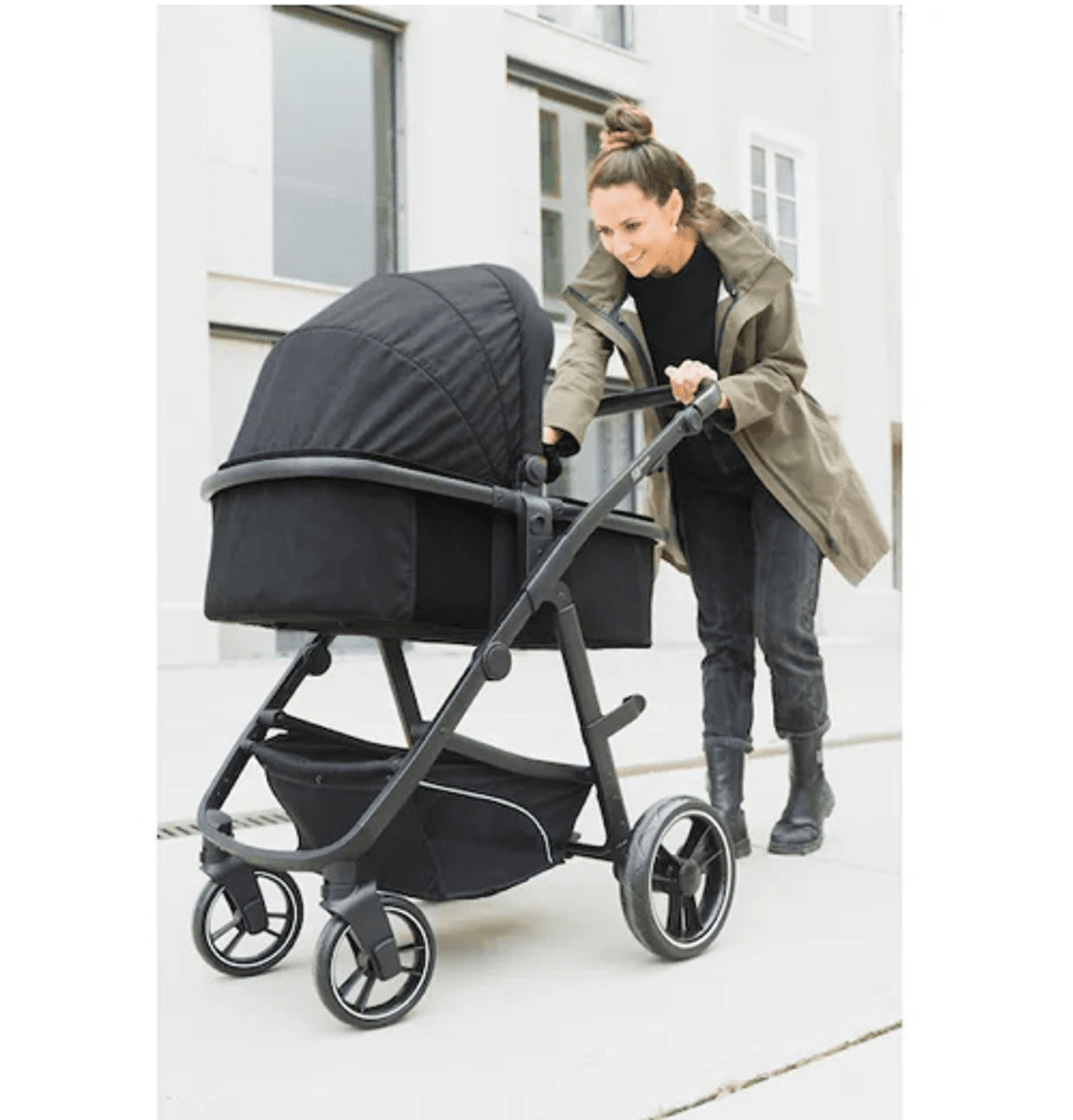 Fillikid | Jaguar Vognpakke + bilstol | Grey Melange