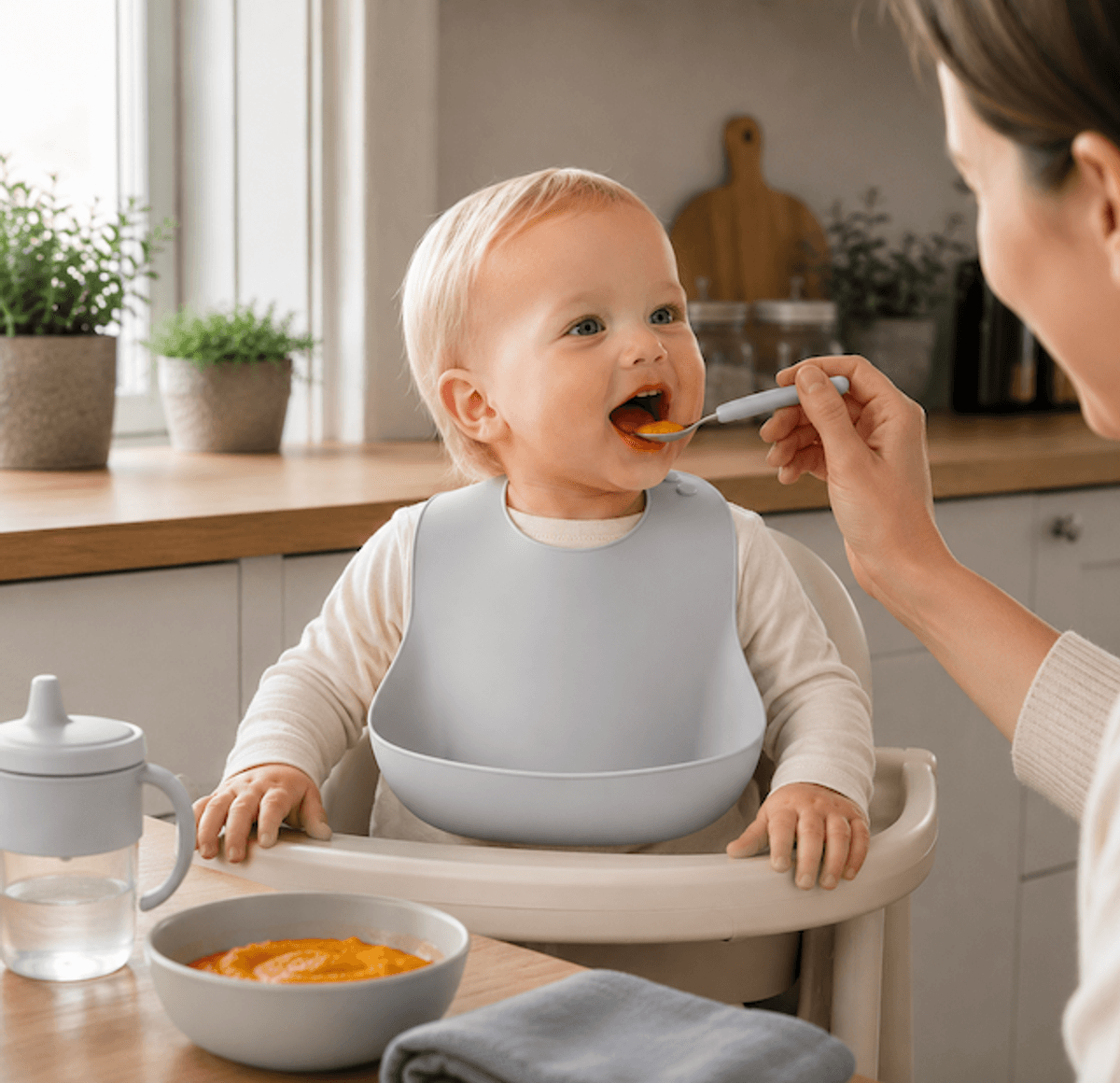 Troller Kids | Silikon Smekke Myk 2 pk. | Lys grå
