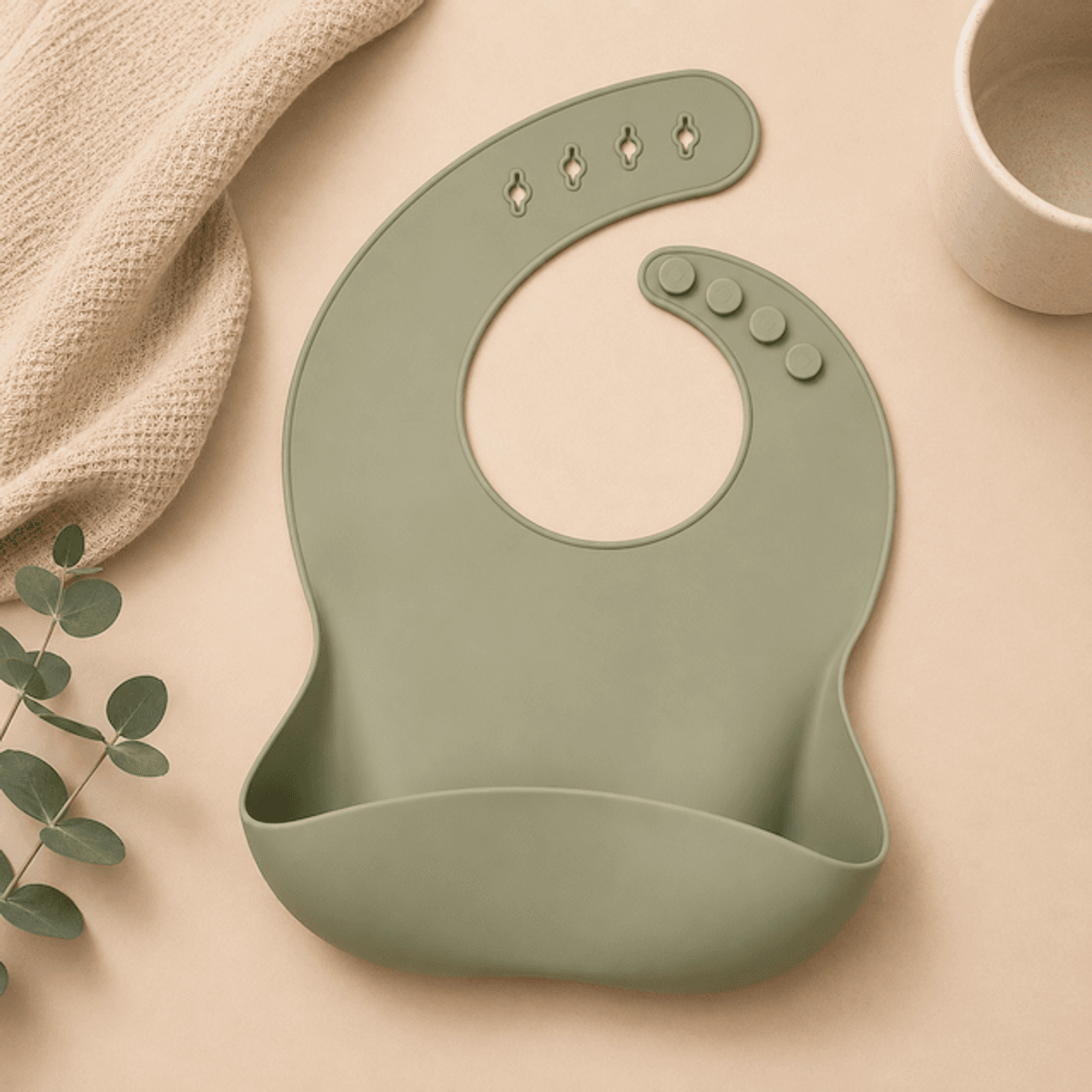 Troller Kids | Silikon Smekke Myk 2 pk. | Oliven