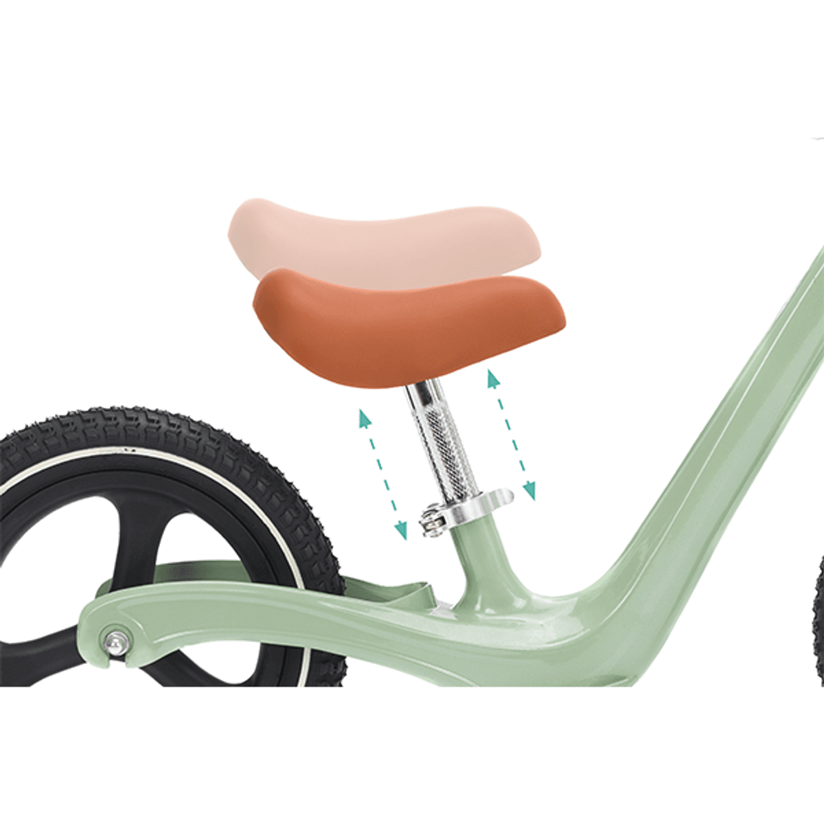 Fillikid | Speedy Balanse Sykkel | Turkis/Sort