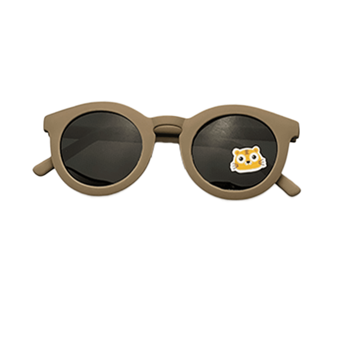 Troller | TinyShade | Solbrille til barn i silikon | 0-3 år | Brun