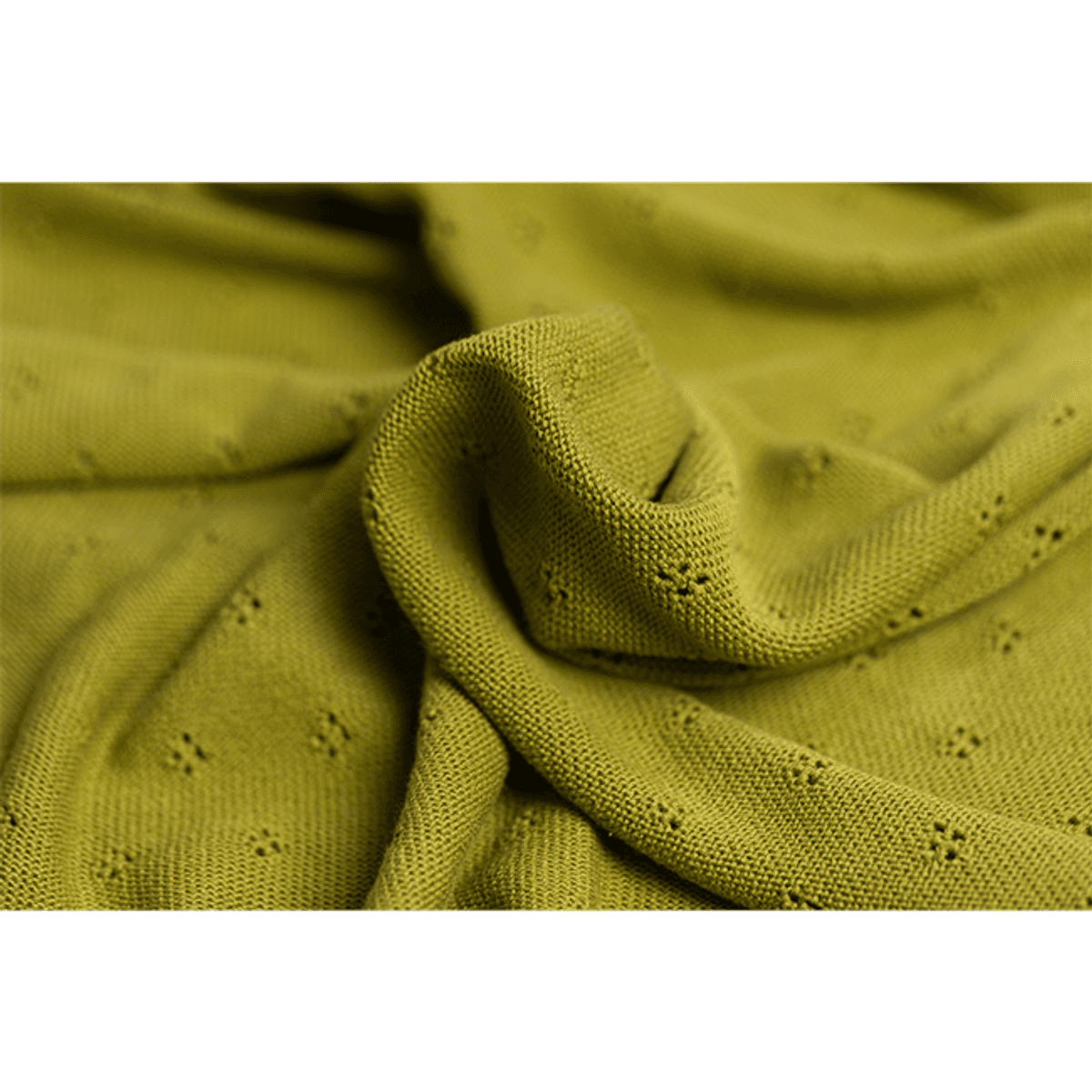Fillikid | Strikketeppe 100x80 cm | Olive