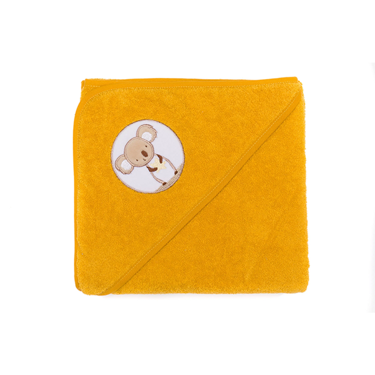 Fillikid | Hettehåndkle | 75 x 75 cm | Koala Honey