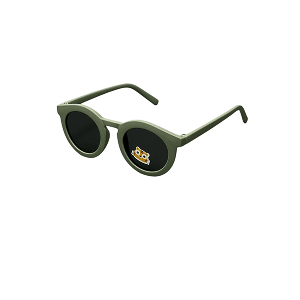 Troller | TinyShade | Solbrille til barn i silikon | 0-3 år | Grønn