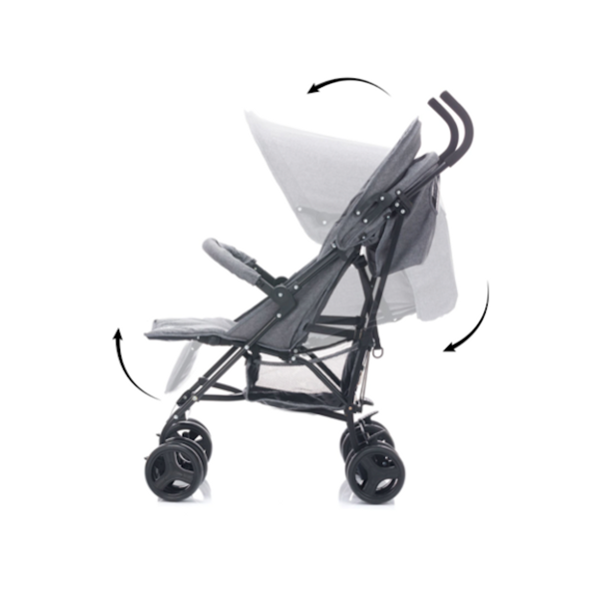 Fillikid | Sprinter Paraplytrille | Grey Melange