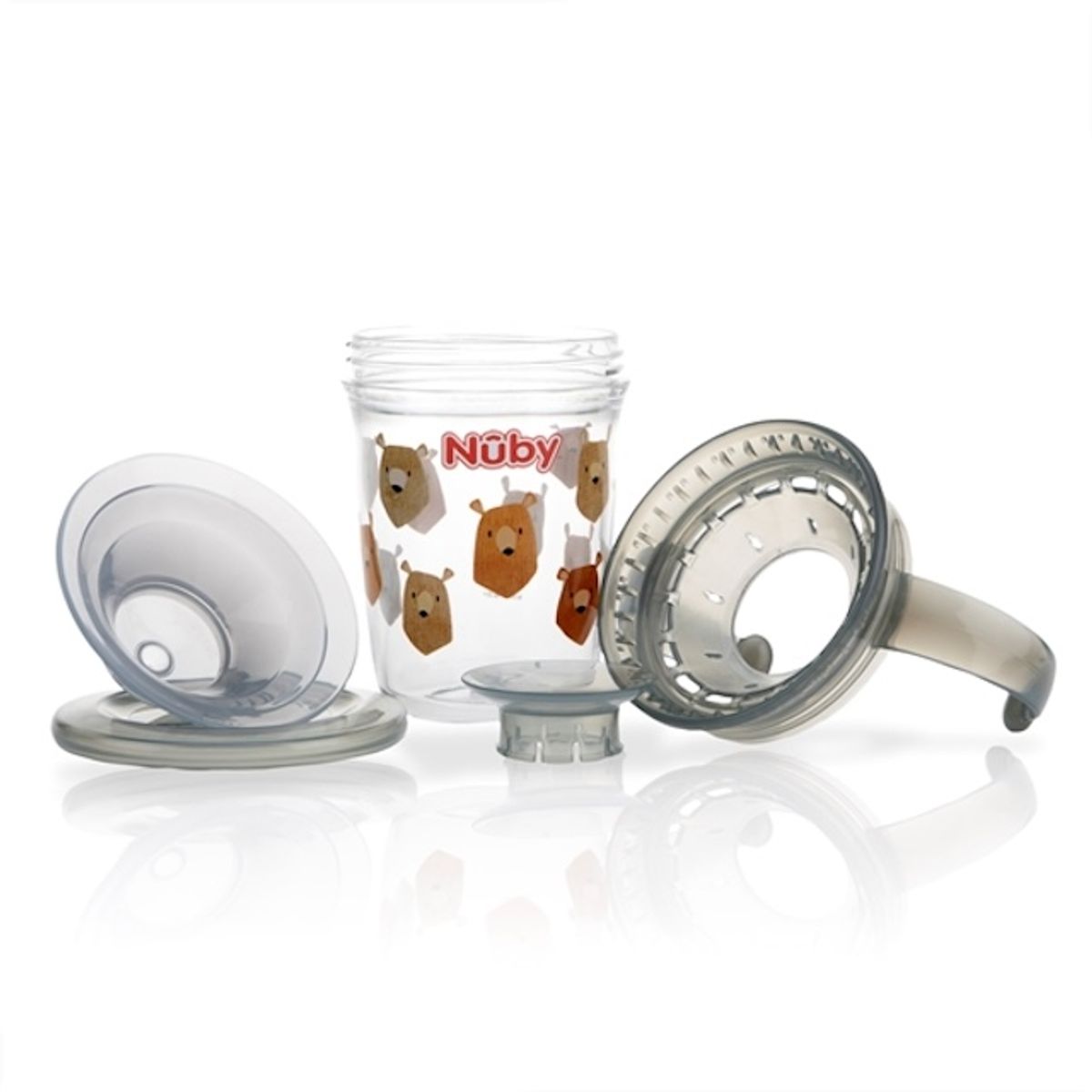 Nûby | 360 Wondercup m/håndtak | Aqua