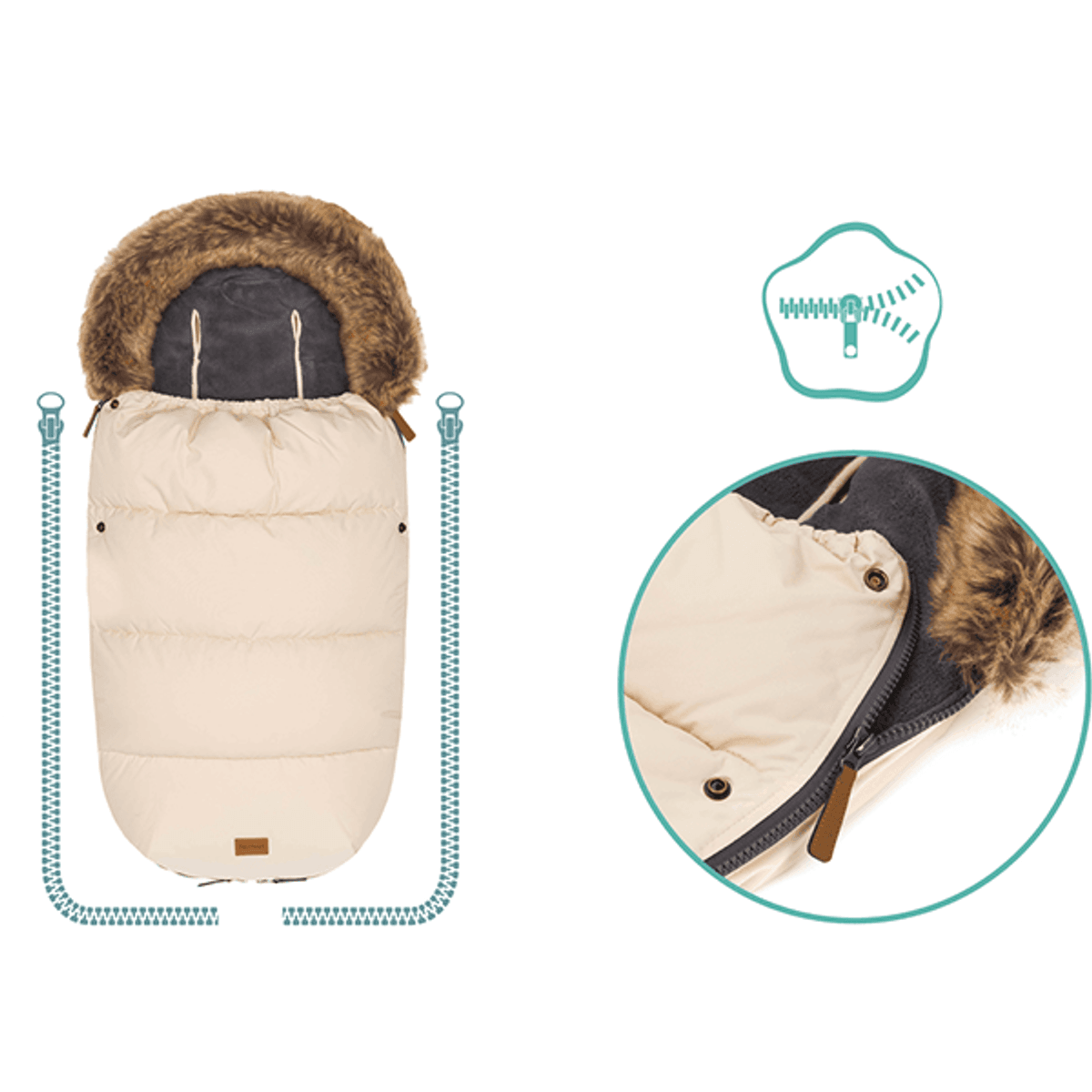 Fillikid | Vinterpose | Vognpose Manaslu | Ivory